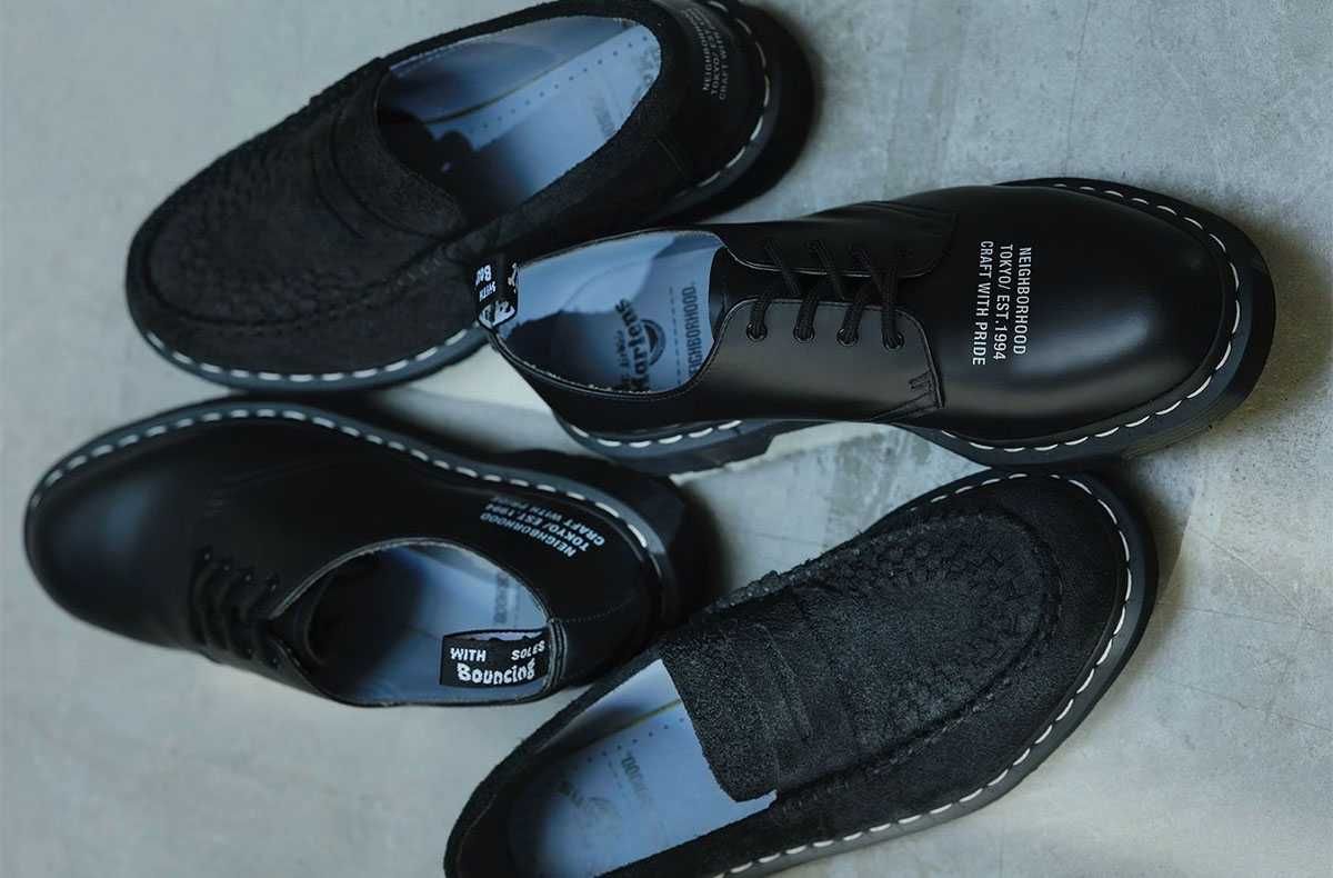 11/22発売｜NEIGHBORHOOD × Dr. Martens Smiths 4EYE / Penton Loafer