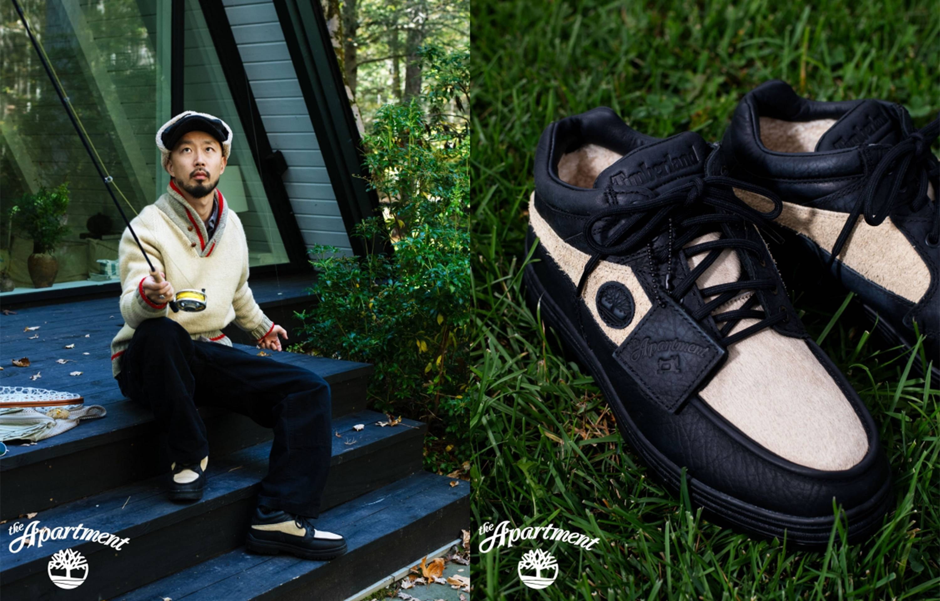 10/25・11/7発売｜the Apartment × Timberland Heritage Moc Toe Mid