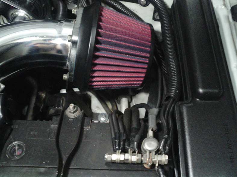 剥き出しエアクリのBOX化作戦その1（型を作る）（トヨタ セリカ