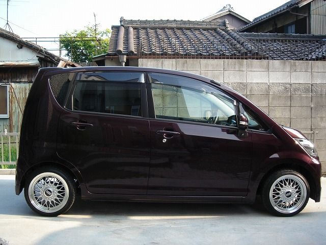 ダウンサス装着（ダイハツ ムーヴカスタム・L175/185S）by ふっしゃん