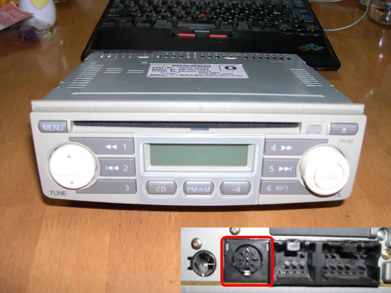 ニッサン純正デッキ AUX入力追加（ホンダ トゥデイ）by ぞう