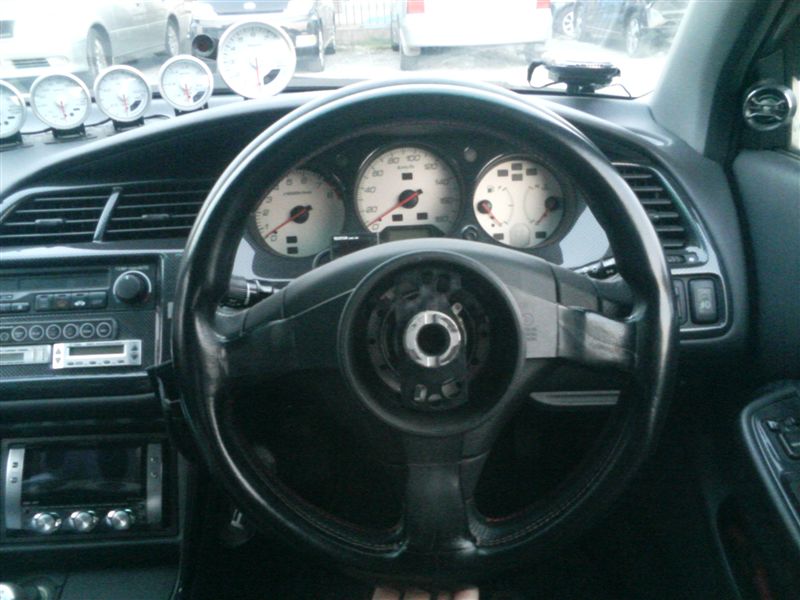 ステアリング交換 MOMO CORSE→EK9純正（ホンダ アコード・CF3/4/5/CL1