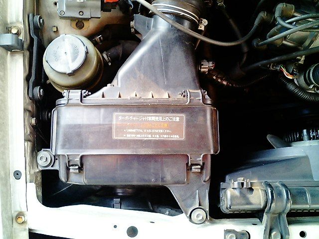 純正 流用 1JZ-GTE純正エアクリボックス&純正フィルター のパーツ