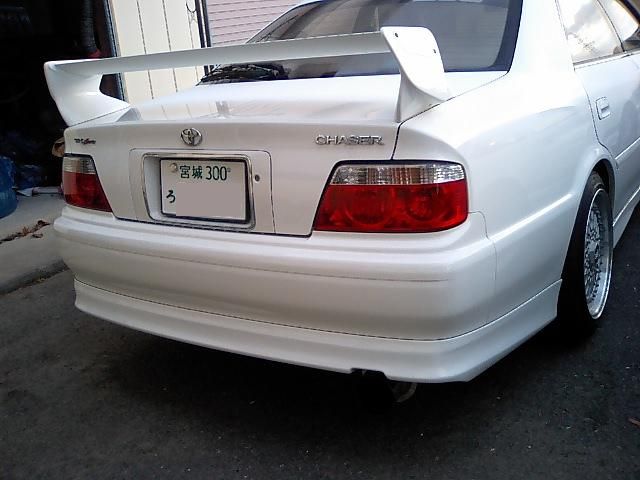 TRD 可変式リアウィング のパーツレビュー | チェイサー(msuga