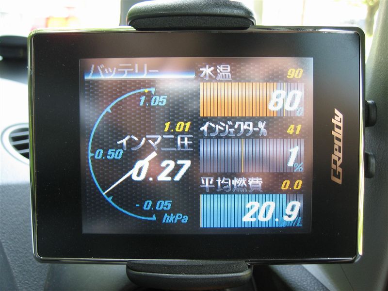 TRUST GReddy インテリジェントインフォメーター タッチ のパーツ