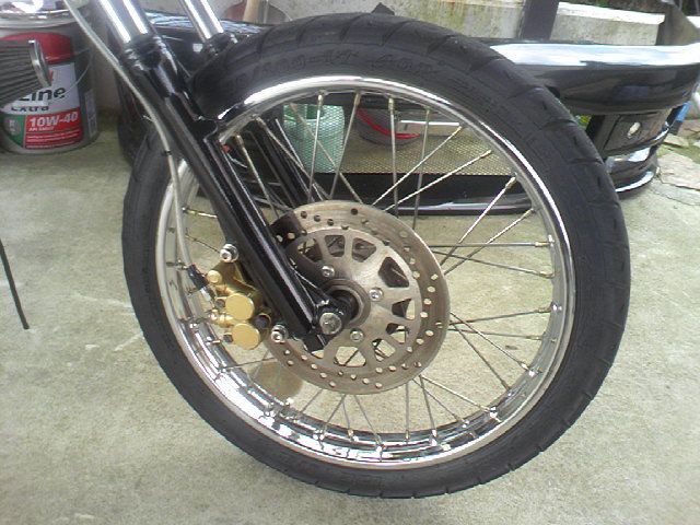 ヤマハ(純正) RZ50 フロントホイール のパーツレビュー | スーパーカブ