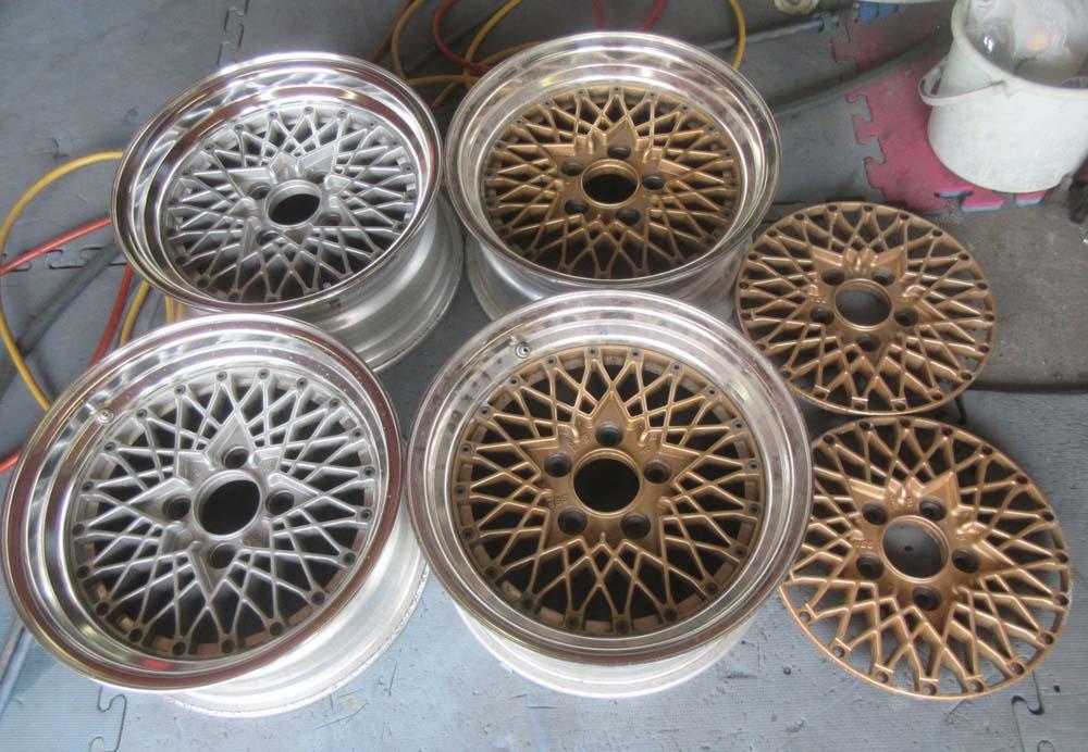 SSRフォーミュラーメッシュ15インチ/ブラック＆ポリッシュ/フル