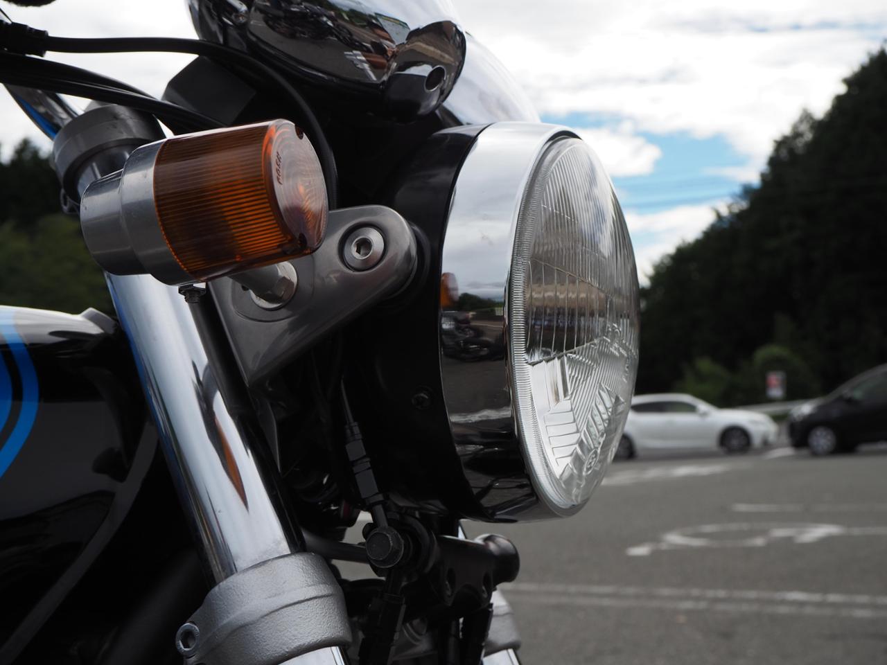 CIBIE MOTO180Φ ヘッドランプ のパーツレビュー | ゼファーχ(I.T.O