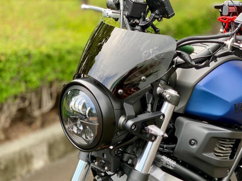 ワイズギア フライスクリーン のパーツレビュー | XSR700(mIu) | みんカラ