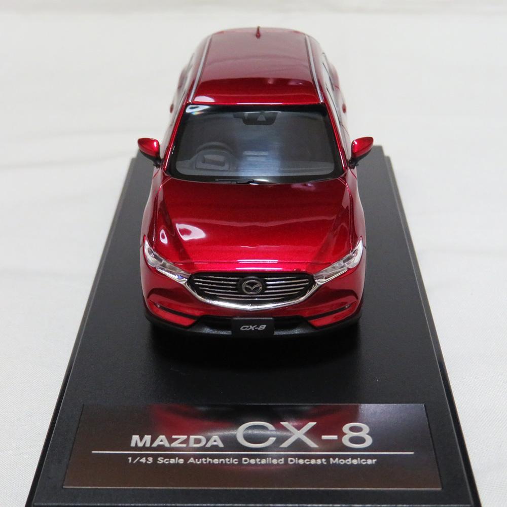 Hi-Story 1/43 MAZDA CX-8(2017) ソウルレッドクリスタルメタリック