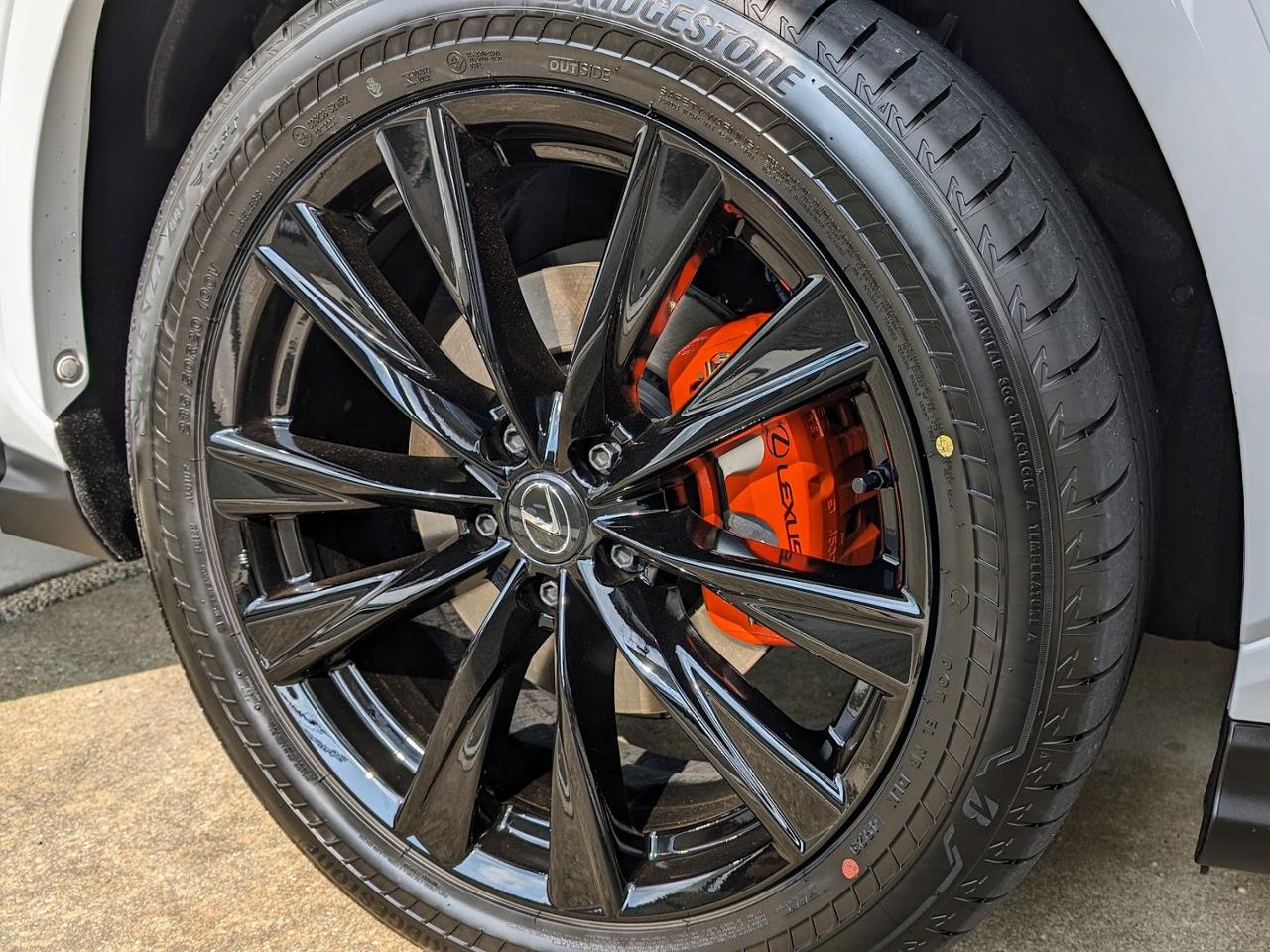 レクサス(純正) 235/50R20 100Vランフラットタイヤ&20×7 1/2J