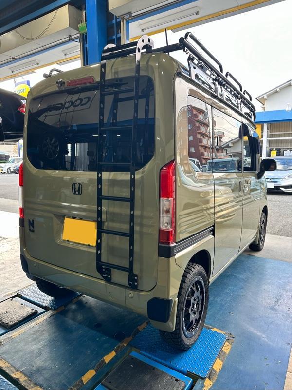 HARD CARGO リアラダー のパーツレビュー | N-VAN+スタイル(Mac…1126