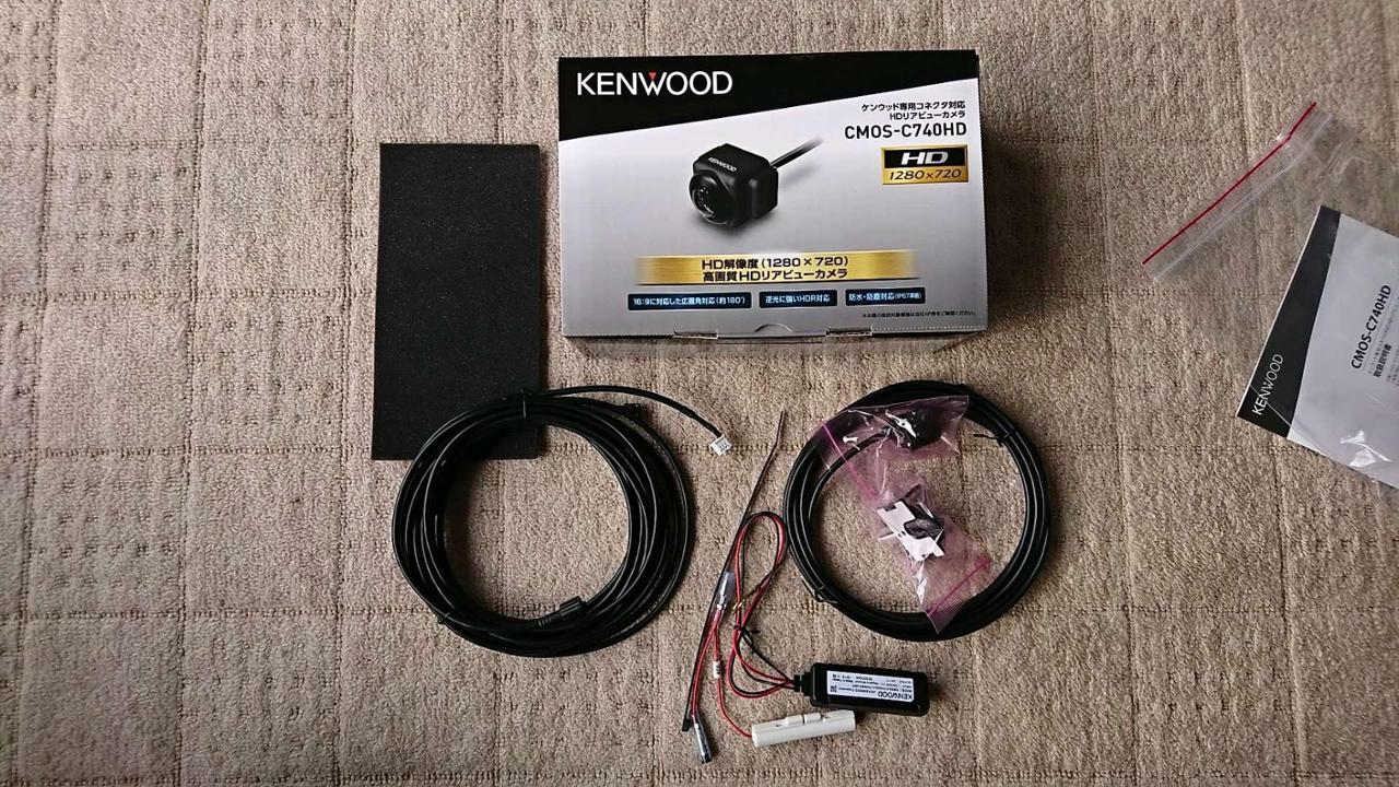 KENWOOD CMOS-C740HD のパーツレビュー | エクリプスクロス(FITで