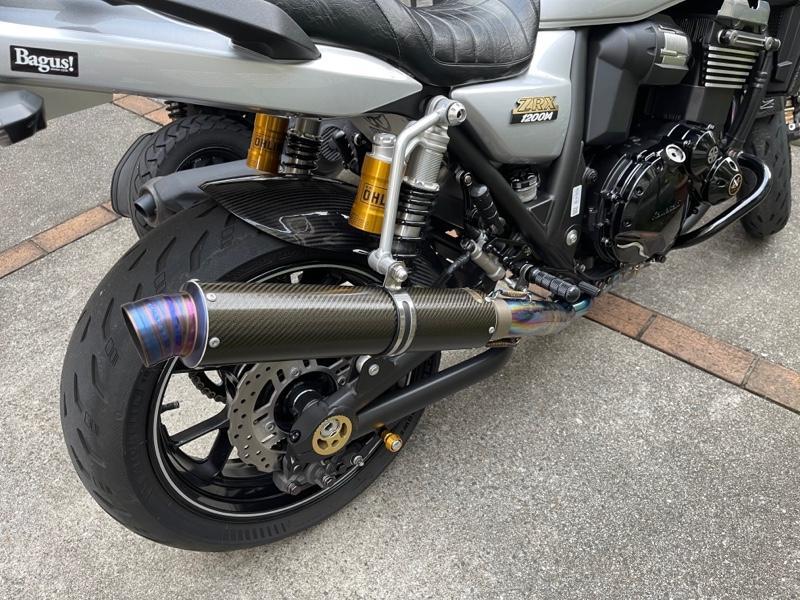 MAVERICK 汎用サイレンサーMv83type のパーツレビュー | ZRX1200 DAEG