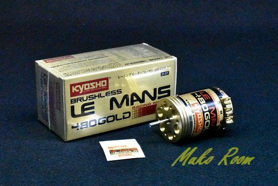 KYOSHO LE MANS 480 GOLD ブラシレスモーター未使用 ル・マン 480T