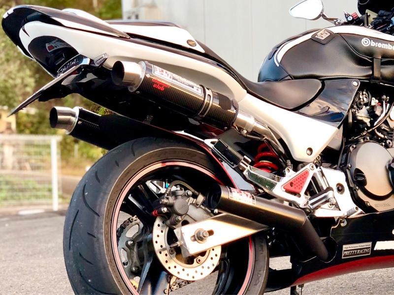 Pretty Racing ホーネット用ショート管70π のパーツレビュー