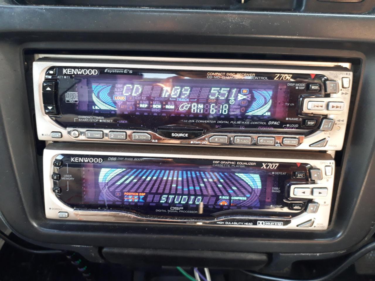 KENWOOD Z707(CDチューナー)・X707(グライコテープデッキ) のパーツ