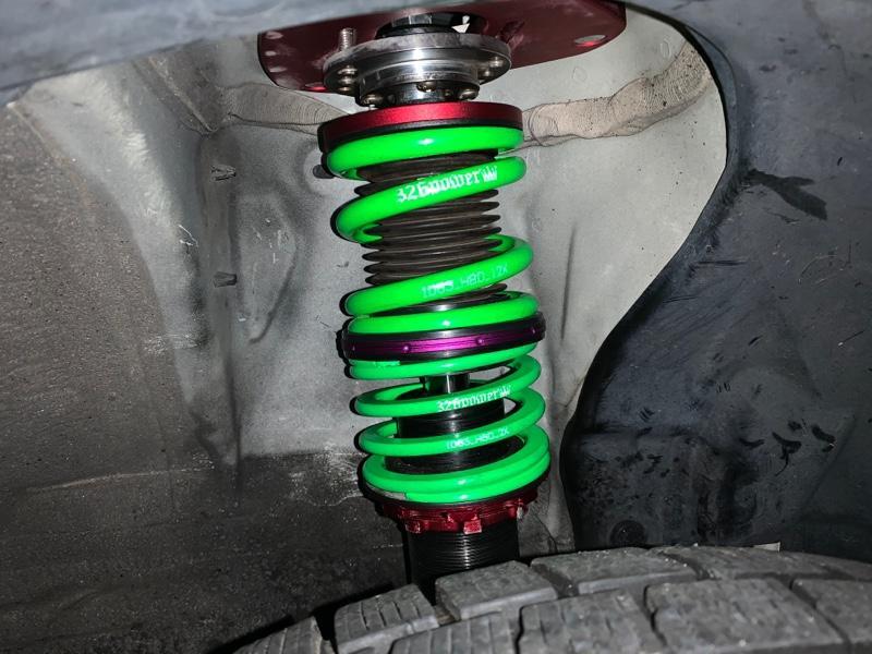 326POWER チャラバネ スプリング ID63 H140mm 24Kグリーン 【公式通販】