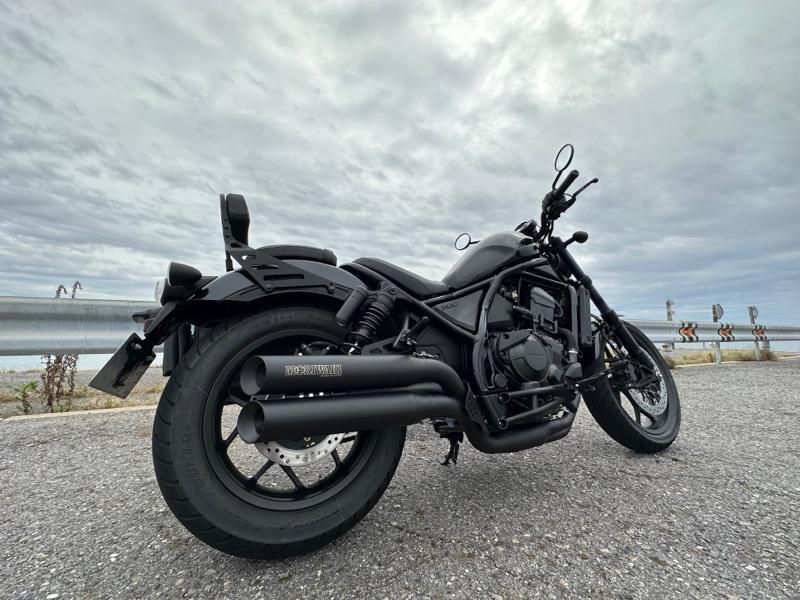 モリワキ FullExhaust CROSS TWIN BLACK のパーツレビュー | レブル