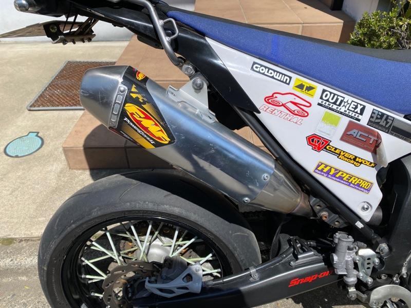 WR250R WR250X FMFパワーコア4マフラー&FMFメガボム エキパイ メガボム
