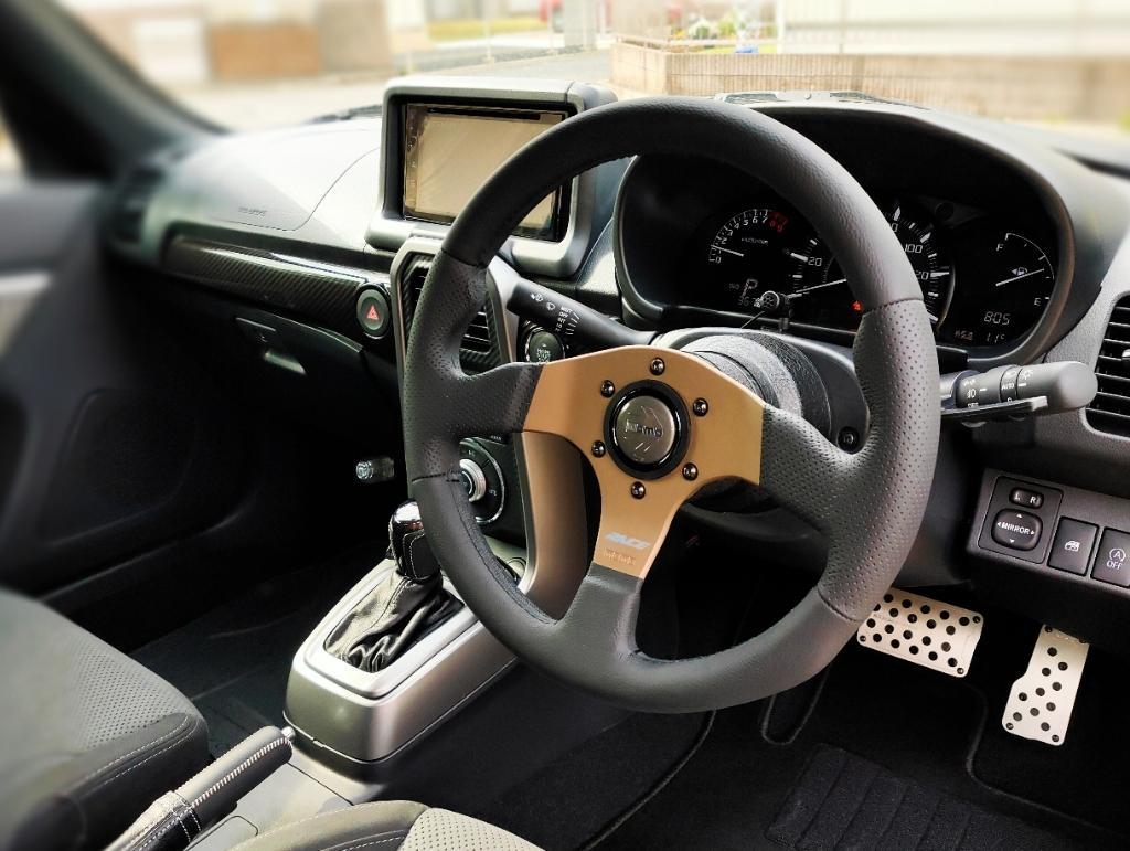 momo RACE (320mm) のパーツレビュー | コペン(茶蔵@旅に出ると