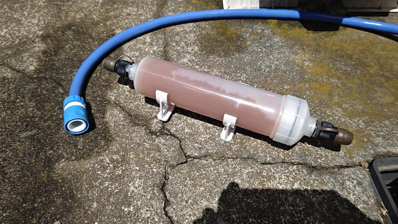 ニューエントリー 洗車用軟水器 のパーツレビュー | アクア(chagashi