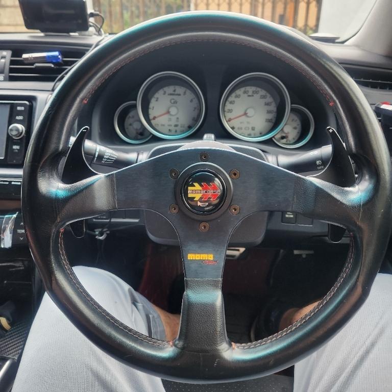 momo CORSE (350mm) のパーツレビュー | マークX G's(ゆっぺー125