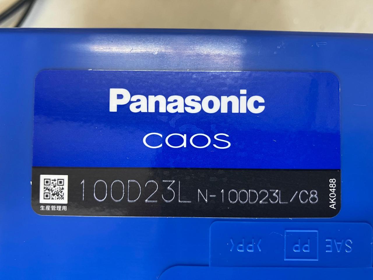 Panasonic Blue Battery caos N-100D23L/C8 のパーツレビュー | WRX S4