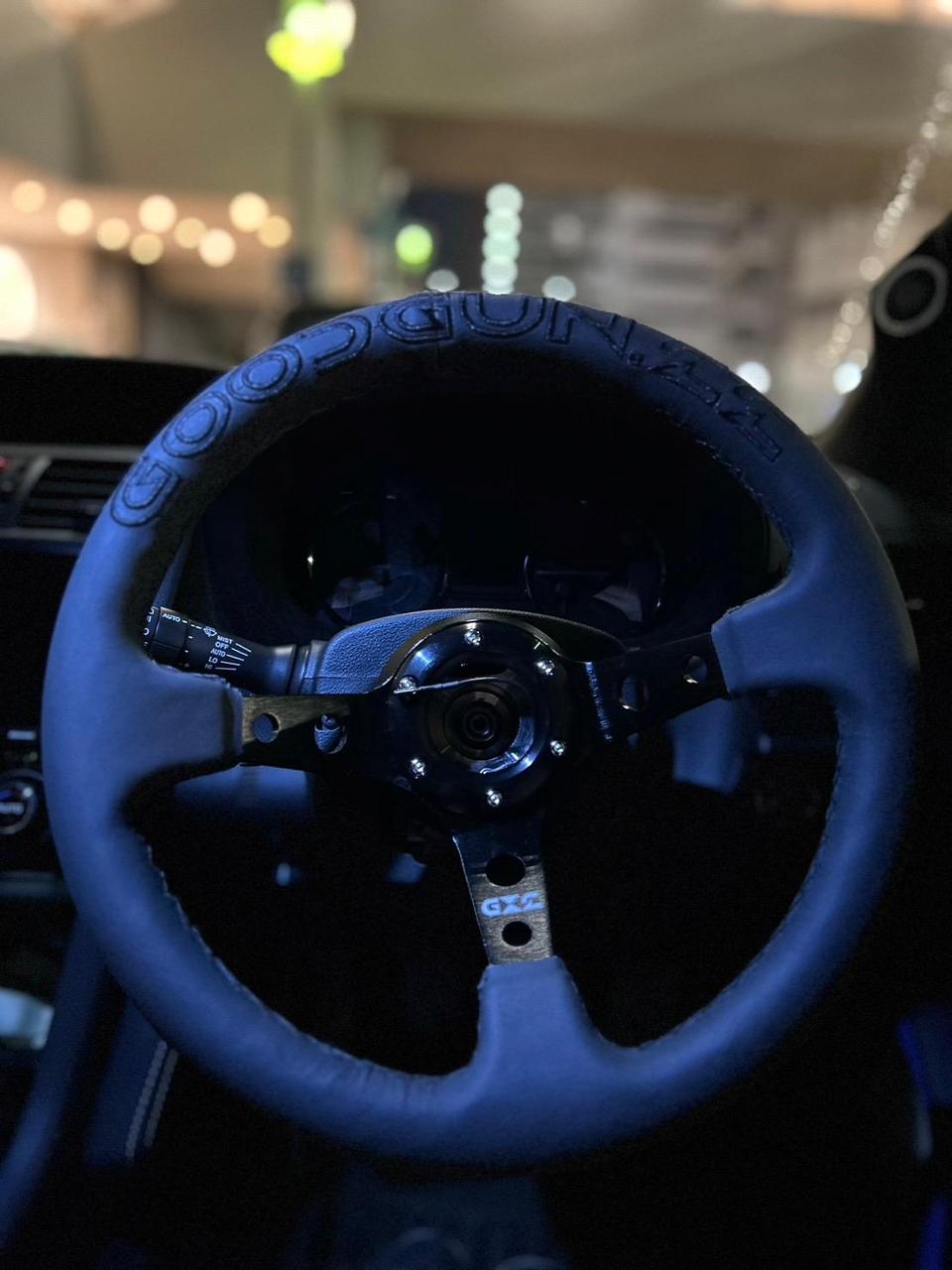 Goodgun オリジナル レザーステアリング のパーツレビュー | WRX STI