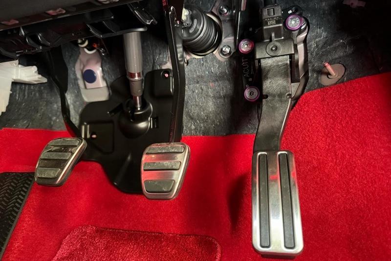 ACUITY アクセルペダルスペーサー のパーツレビュー | シビックタイプR