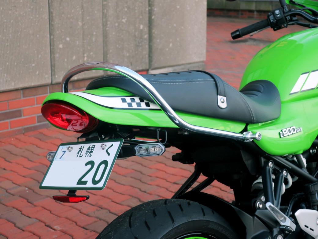カワサキ純正OP グラブバー のパーツレビュー | Z900RS CAFE(九壱 里美