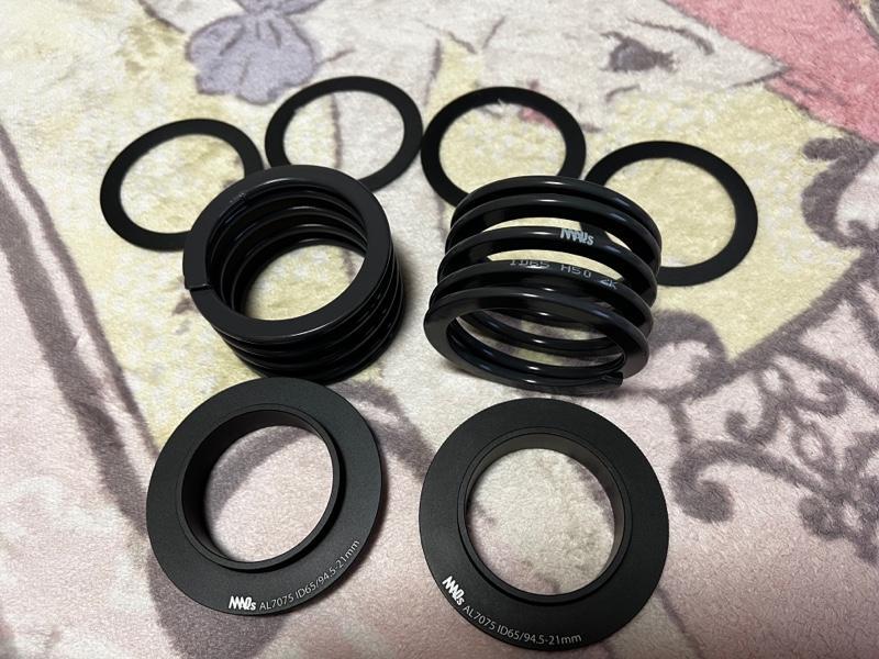 MAQS ID65 H50mm 2K ヘルパー スプリング シート スラストシート の