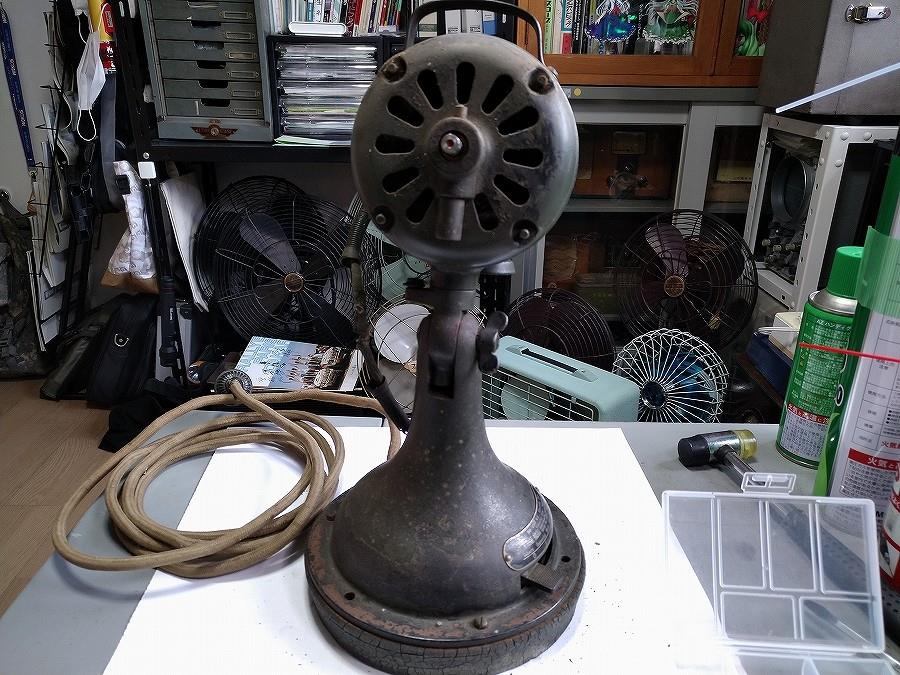 芝浦電氣扇 睡蓮の希少種、C7067「高能率型」｜菊菱工廠のブログ｜菊菱