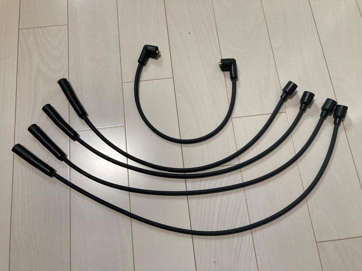 プラグコード交換｜kim5tのブログ｜ジュリアクーペで3輪走行を目指す