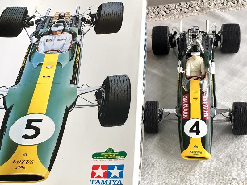 プラモ製作ータミヤ1/12 Lotus49 Ford｜ぴ ー し ー え むのブログ