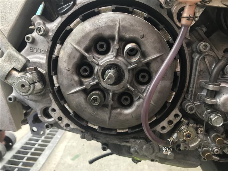 TZR250 3MA 乾式クラッチ プレート交換｜わかめ07のブログ｜わかめの