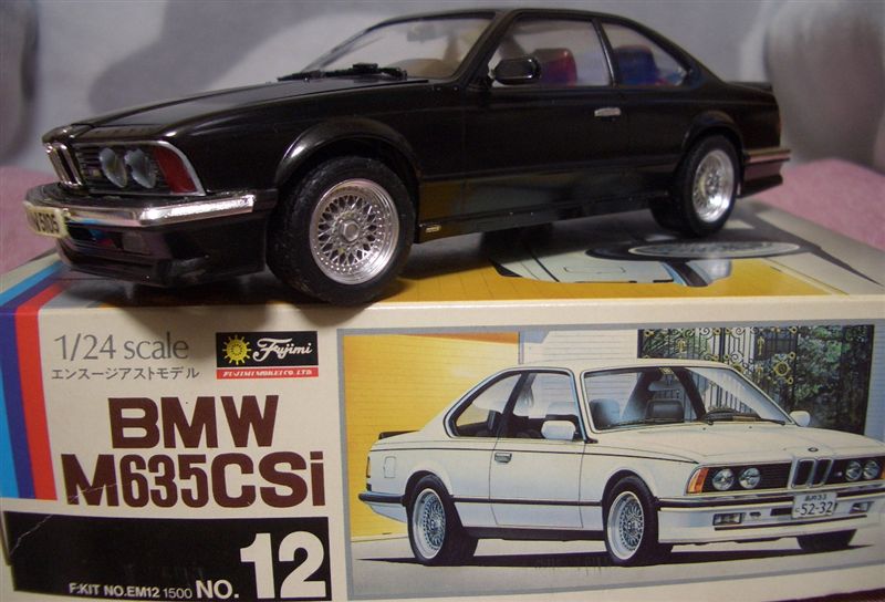 1/24フジミ（エンスーモデル）BMW M635CSiです♪｜てつ230のブログ