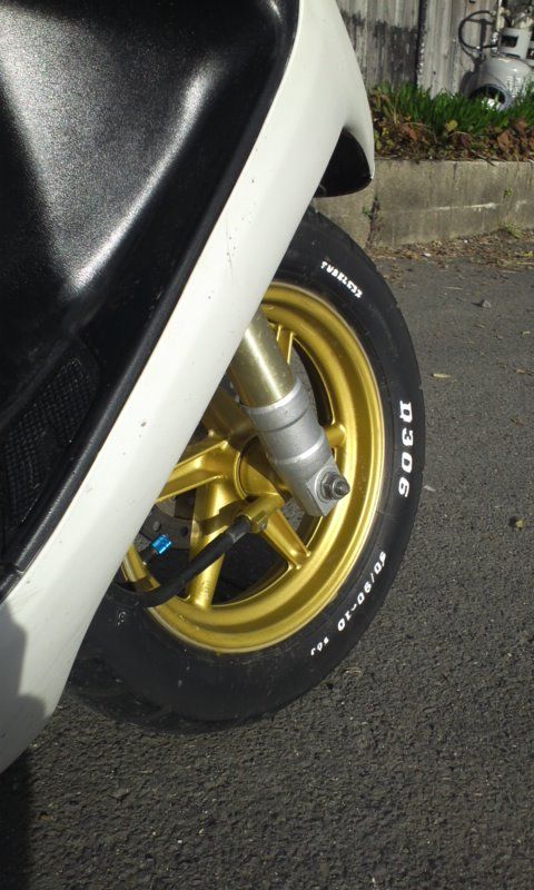 ﾎｲｰﾙ塗装（ホンダ Live Dio ZX (ライブディオZX)）by logoiw6965