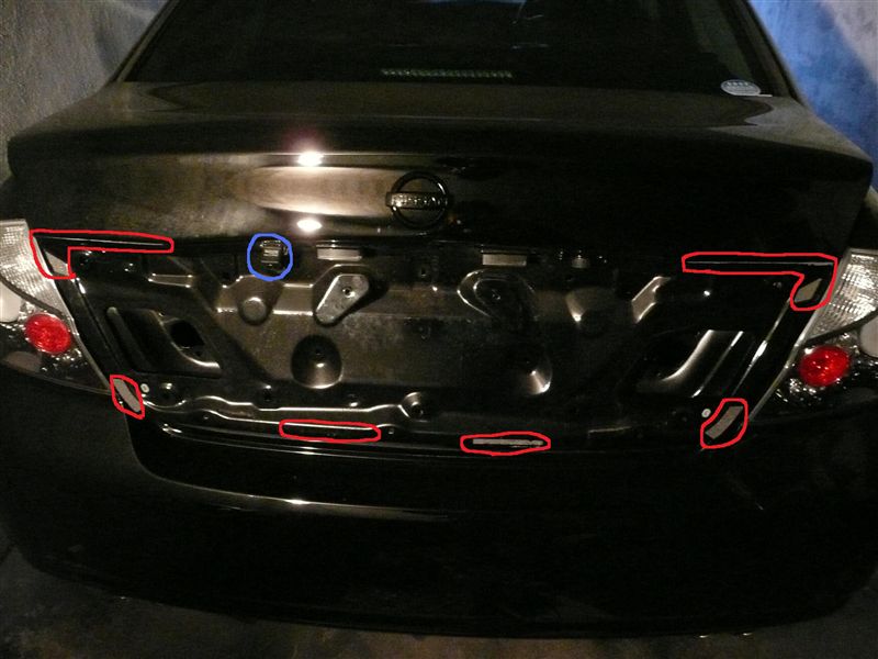 オプションクリアテール取り付け（日産 フーガ・Y50）by ハメ太郎@へ