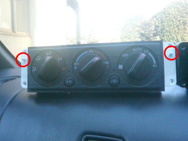 エアコン操作パネル移植（スバル インプレッサ WRX STI・GC8/GF8）by