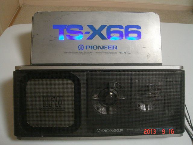 リアスピーカー TS－X66 TS－X22（トヨタ セリカ・A20/30系