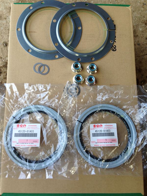 ジャダーストップフルキット取り付け（スズキ ジムニー・JB23W）by *白