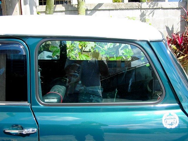 リア・クォーターウィンドウ交換（ローバー ミニ・MK IX）by May B