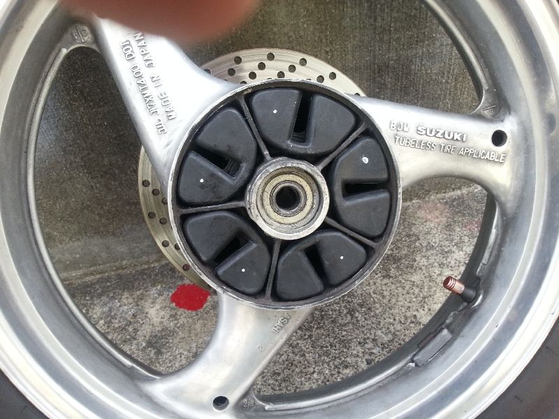 インパルス君 ハブダンパー交換（スズキ GSX400インパルス）by samurai