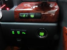 LED打ち替え ④運転席スイッチ類 その1（トヨタ ヴェルファイア・20系