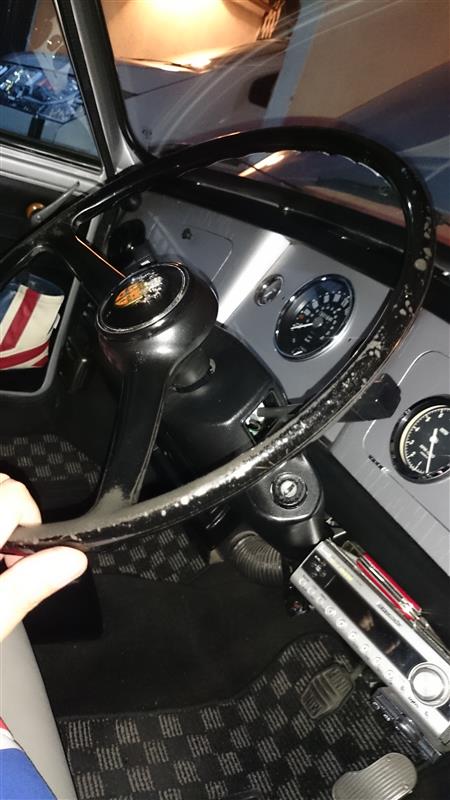 ステアリングシャフト交換（ローバー ミニ・MK VI）by バーニーズ