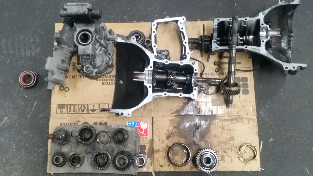 ミッション シンクロ交換 & 強化クラッチ（スズキ カプチーノ・EA11R