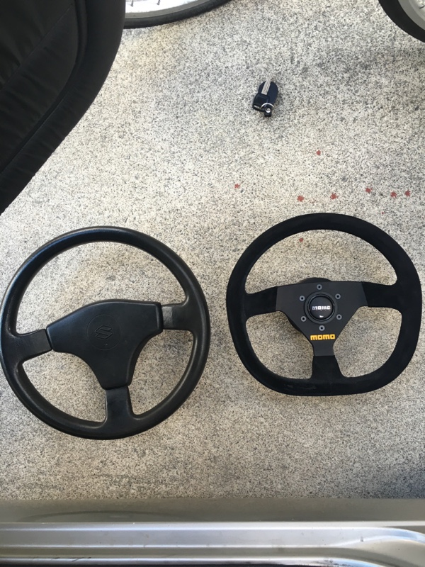 MOMOステ取り付け（装着編）（スズキ カプチーノ・EA11R/21R）by S.Yu