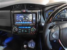 エアコンパネル / パワーウインドウスイッチベース交換＆イルミLED水色