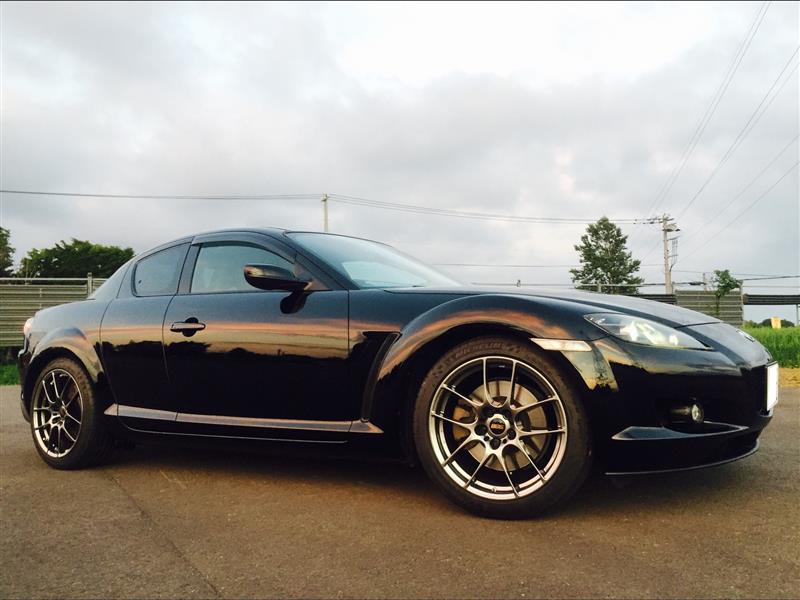 RX-8アンフィニ化を目指して(オートエクゼ製車高調導入)（マツダ RX-8